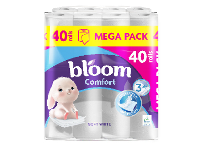WC-paber Comfort, Bloom