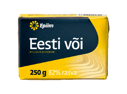 Eesti või, E-Piim, 82%