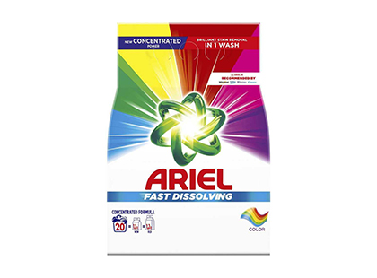 Pesupulber Color, Ariel