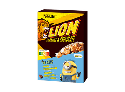 Hommikuhelbed Lion, Nestle