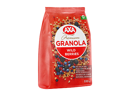 Müsli marjadega Premium, AXA