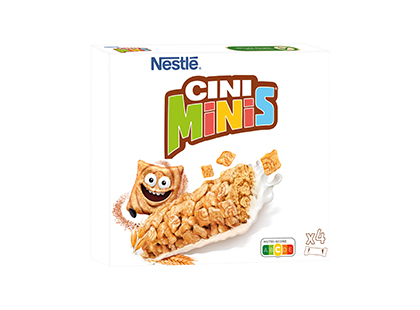 Hommikuhelbebatoon Cini Minis, Nestle