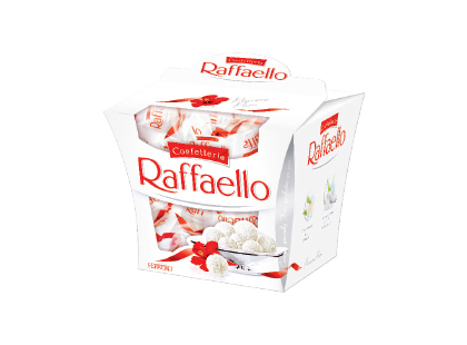 Kompvekikarp Raffaello, Ferrero