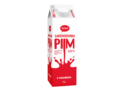 Piim TERE D-vitamiiniga, 2,5%