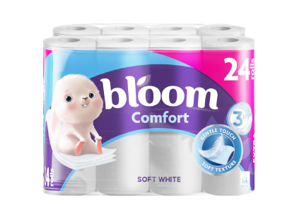 WC-paber Comfort, Bloom