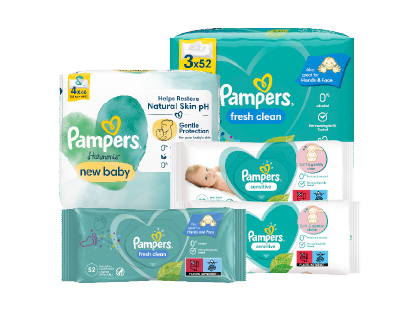 Niisked salvrätikud Pampers