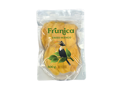 Kuivatatud mango, Frunica