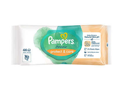 Niisked salvrätikud Harmonie PF, Pampers