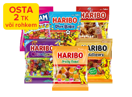 Kummikommid Haribo