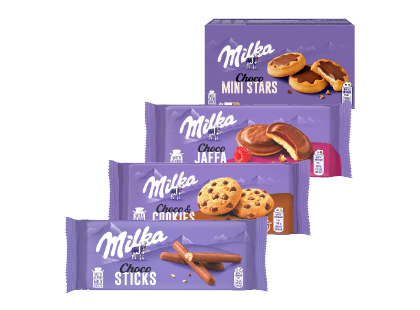 Küpsised Choco, Milka