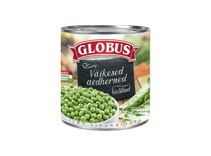 Konserveeritud roheline hernes Globus