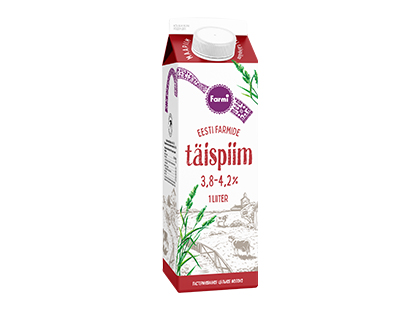 FARMI täispiim 3,8-4,2% pure