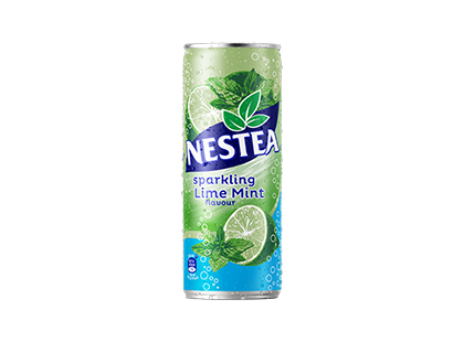 Gas.jäätee NESTEA laimi-piparmündi