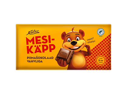 Piimašokolaad vahvliga MESIKÄPP