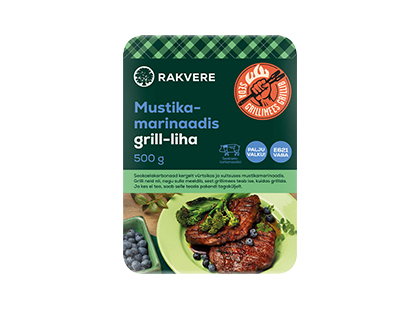 Grill-liha mustikamarin. RAKVERE