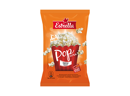 Mikropopkorn juustu maits. ESTRELLA