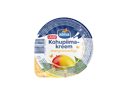 kohupiimakreem Alma mangokisselliga