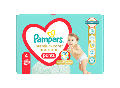 Püksmähk.PAMPERS Prem.Care s4, 9-15