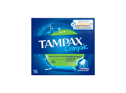 Tampoonid TAMPAX Compak Super