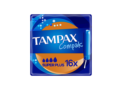 Tampoonid TAMPAX Compak Super Plus