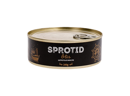 Sprotid õlis KAPTEN GRANT, EO