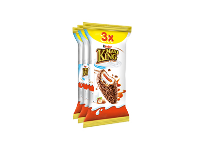 KINDER MAXI KING biskviitmaius 3-p
