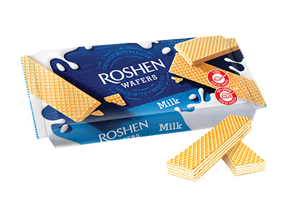 Vahvlid piimamaits.ROSHEN