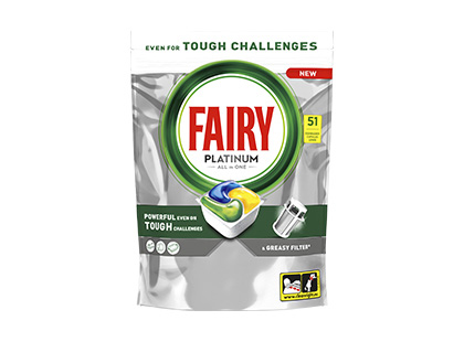 Kapslid FAIRY Platinum Lemon