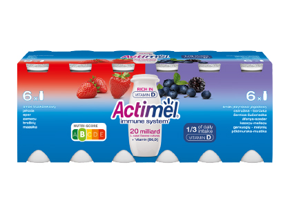 Jogurtijook Actimel, 12 tk x 100 g