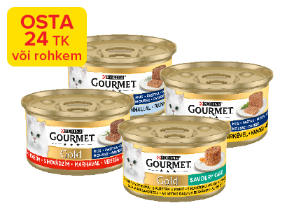 Kasside konservsööt Gourmet Gold, 85 g