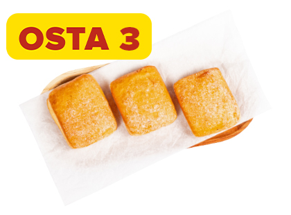 Sulatatud pontšik Banoffee täidisega