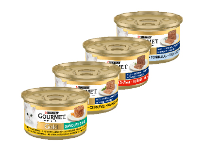 Kasside konservsööt Gourmet Gold