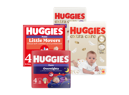 Valik mähkmeid Huggies