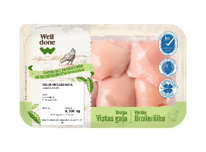 Broileri kintsuliha nahata, Well Done