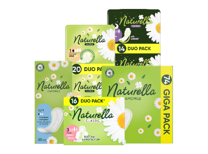 Intiimhügieenitooted Naturella